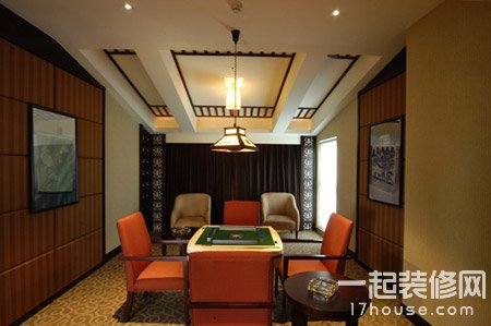 麻将馆装修设计效果图 舒适和谐娱乐场所 麻将馆装修设计效果图 舒适和谐娱乐场所